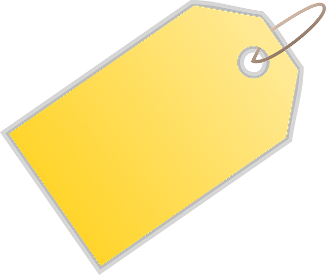 yellow tag